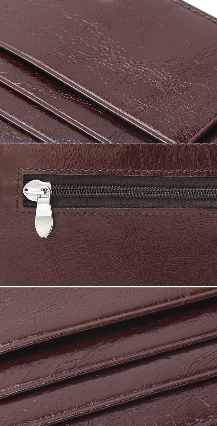 Men's Mini RFID Blocking Retro Wallet - skyjackerz