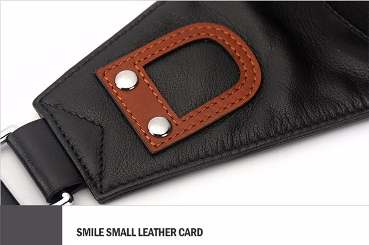 Black / Big (28.5x20x9cm) Men's Business Leasure Shoulder Bags - skyjackerz