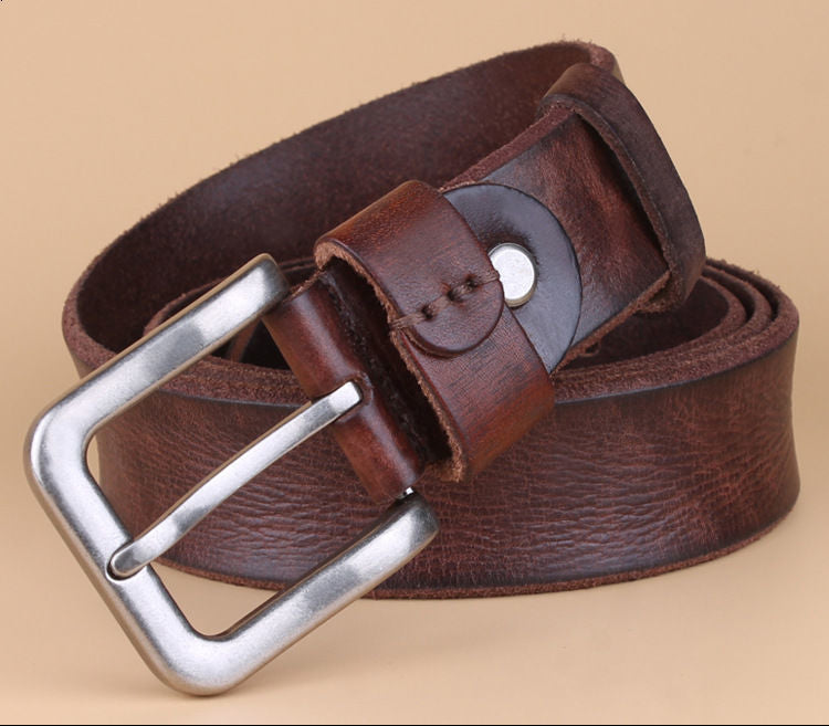 Men's Pure Leather Fashion Belt - skyjackerz