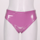 Hot-Pink / S Women's Latex Lingerie Panties - skyjackerz