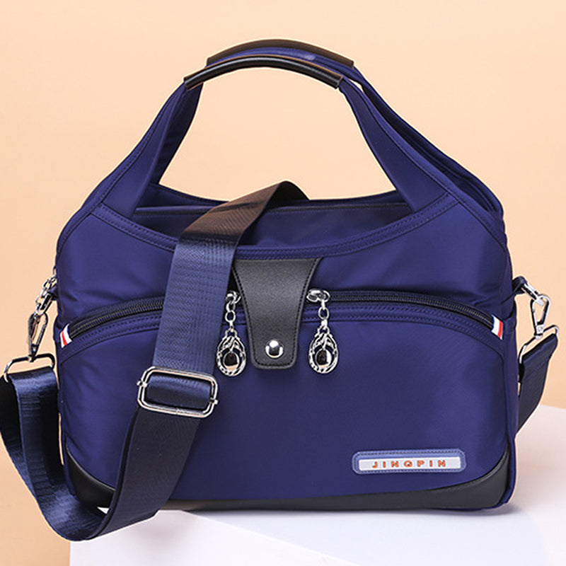 Red Wine Women's Leather Crossbody Purse - Do-It-All Handbag - skyjackerz