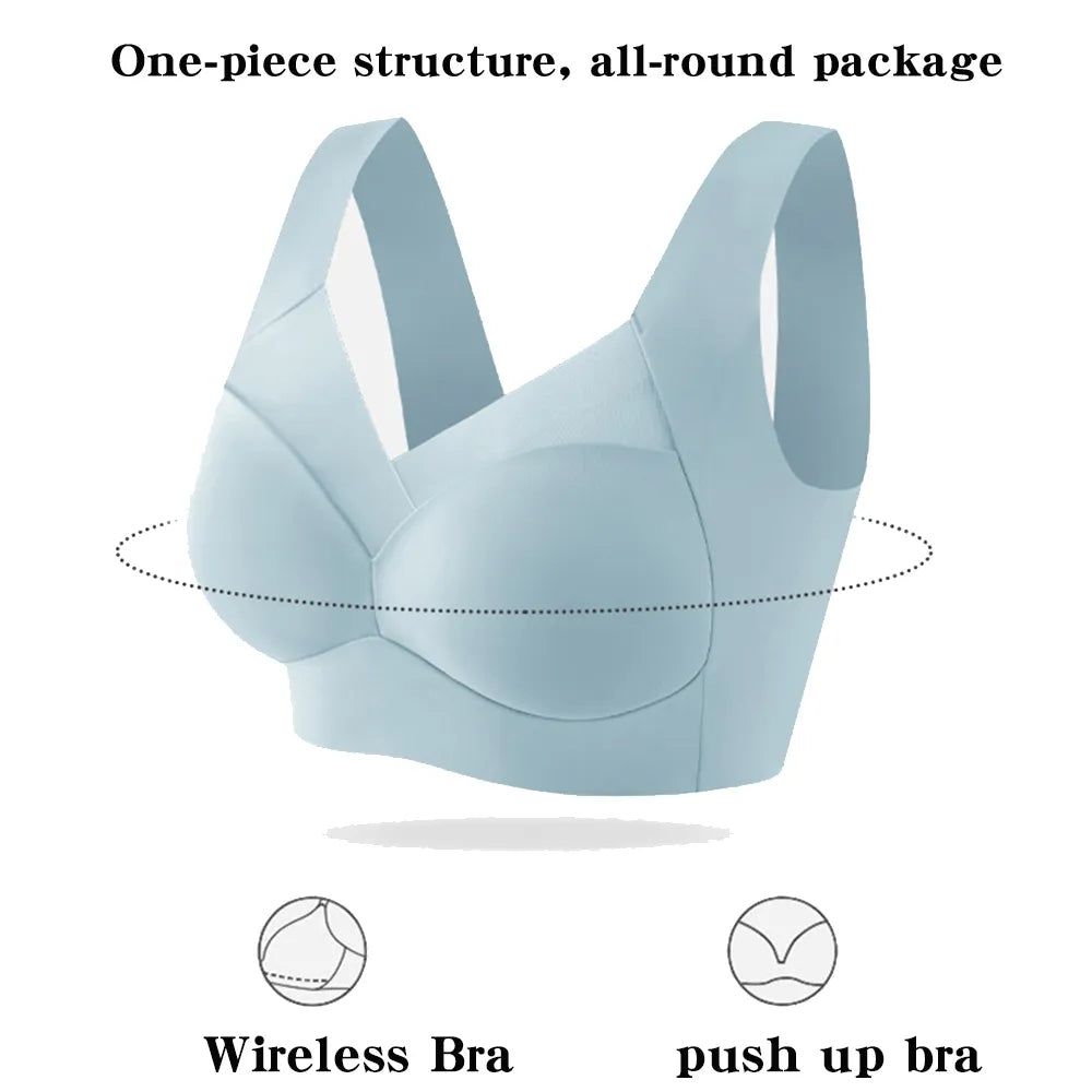 3Pcs Push Up Woman Bralette Set - skyjackerz