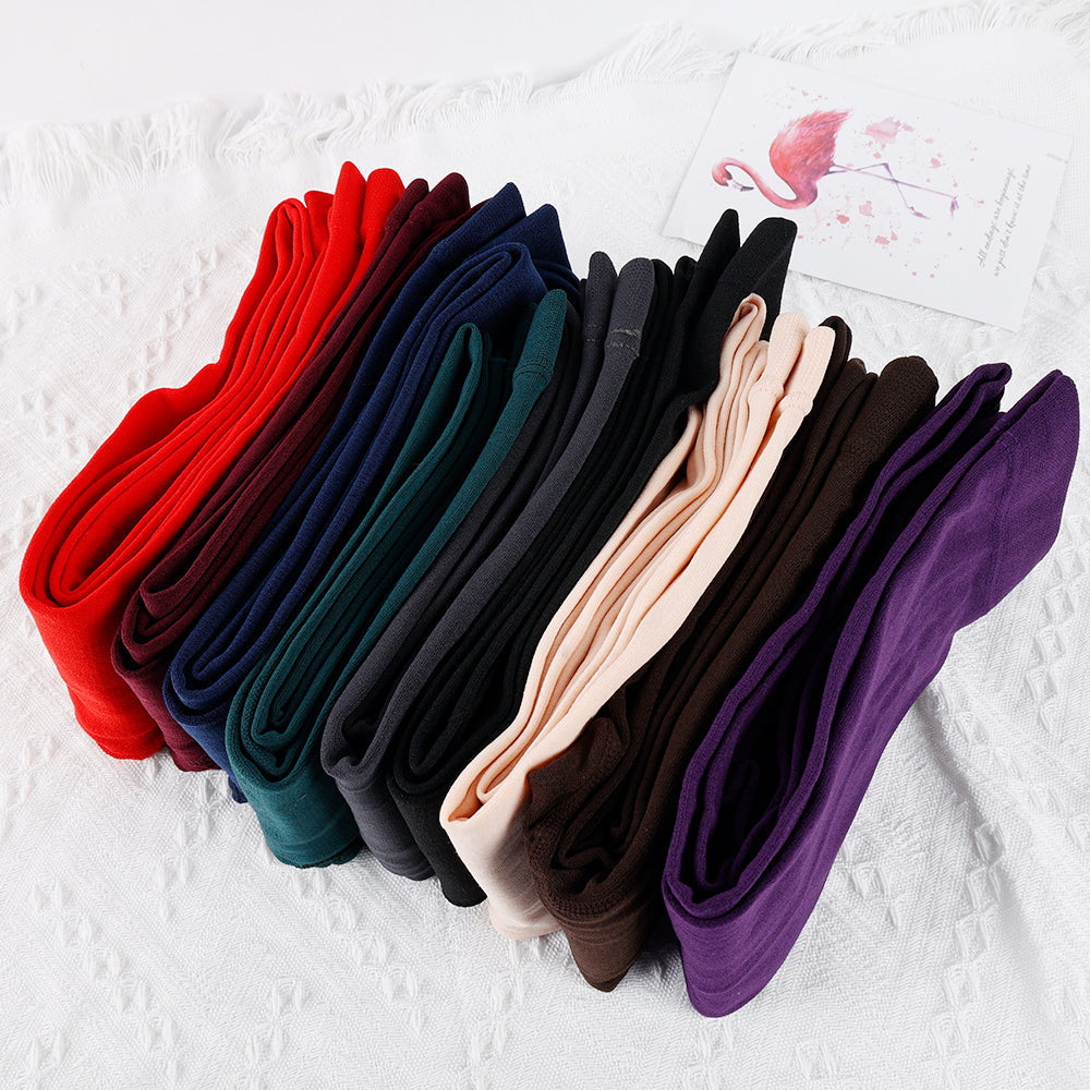 Dark Grey / One-Size Women's Velvet Winter Pantyhose - skyjackerz