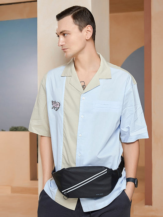 Men's Leather Multifunctional Chest Bag - skyjackerz