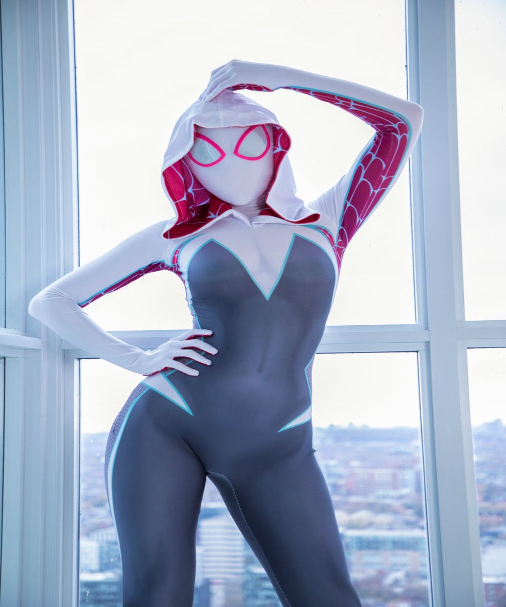 Set G / Yes / XS Halloween Spider Gwen Stacy Cosplay Costumes - skyjackerz