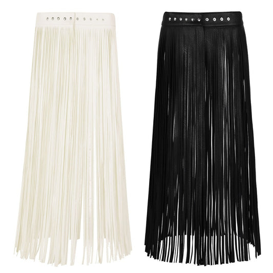 Women's Sexy Long Trissel Skirt - skyjackerz