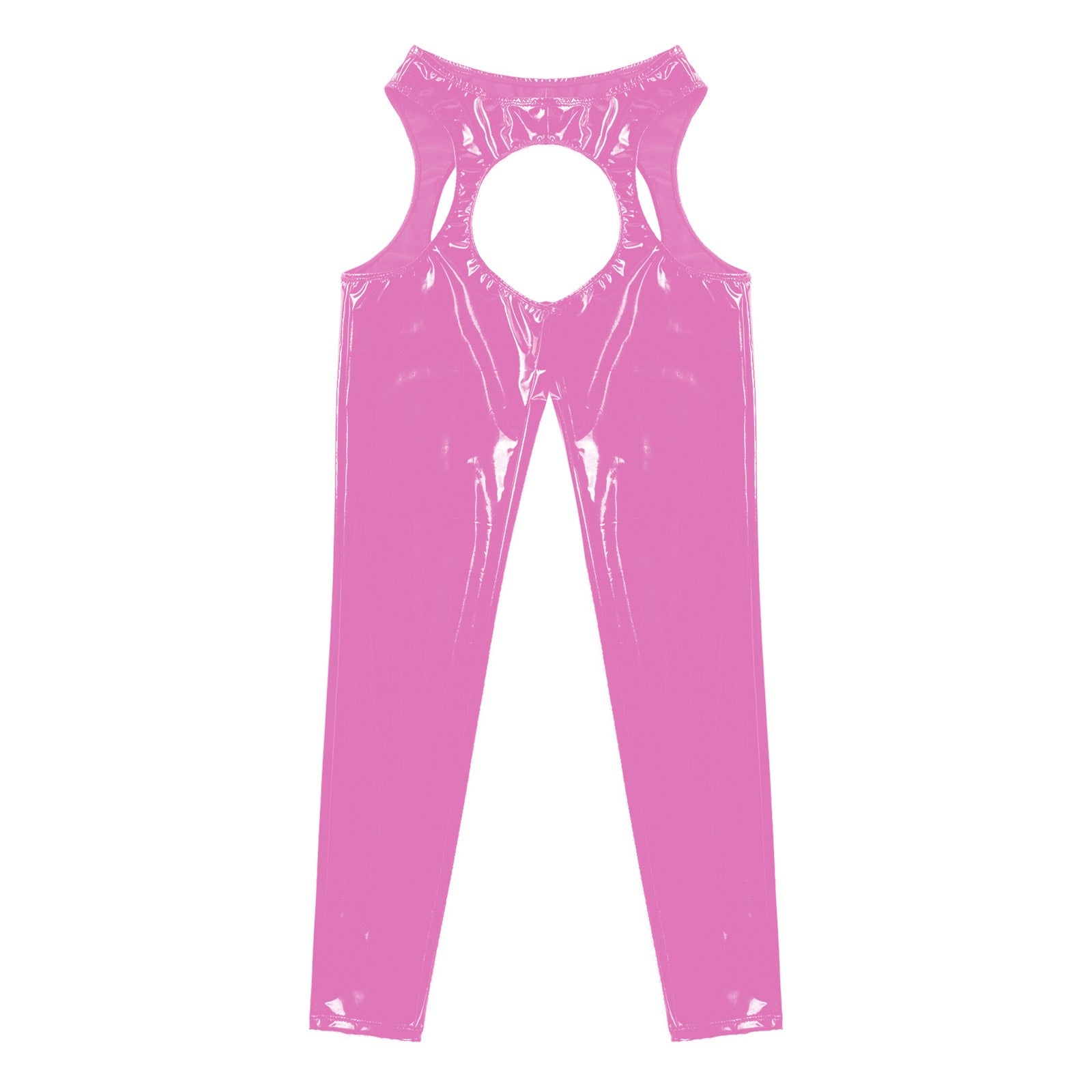 Women's Cutout Leather Pants - skyjackerz