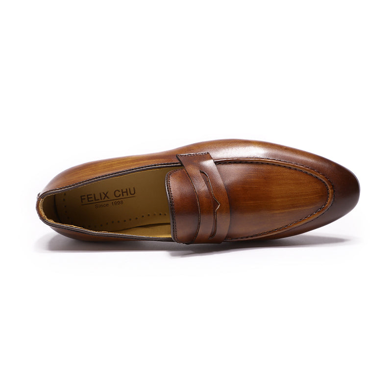 Brown / 6 Men's Leather Casual Dress Shoes - skyjackerz