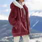 Red / S Winter Fashion Cashmere Fleece Jacket - skyjackerz