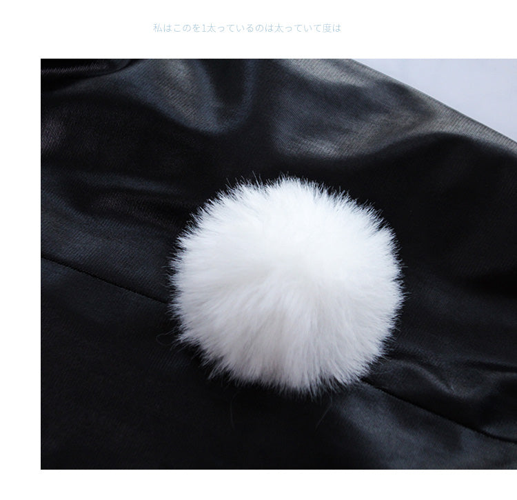 Cute Bunny Leather Set for Women - skyjackerz