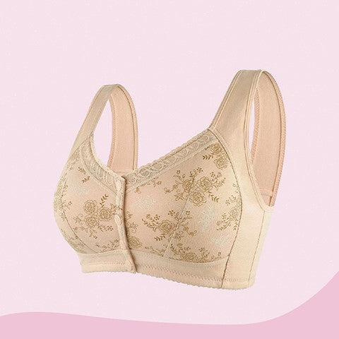 Cotton Front Closure Bra - skyjackerz