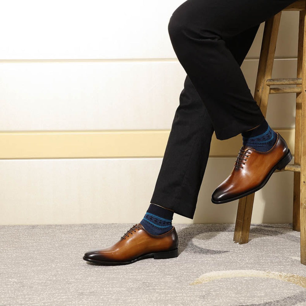 Men's Soft Leather Formal Shoes - skyjackerz