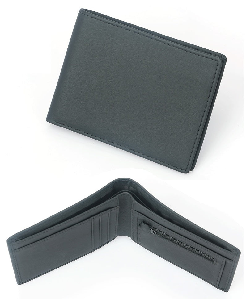 Men's Business RFID Blocking Leather Wallet - skyjackerz