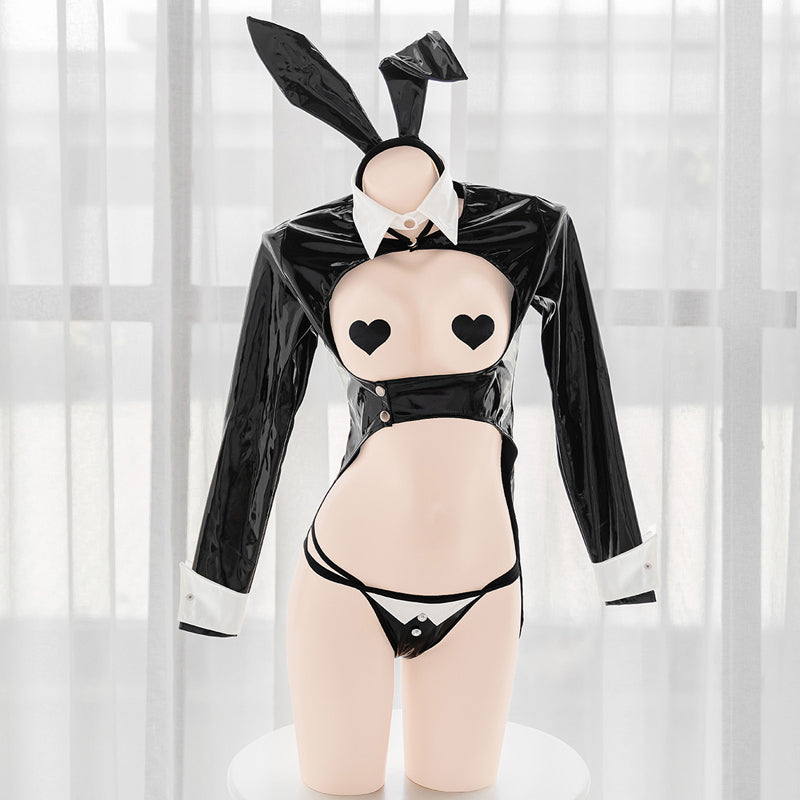 Bunny Butler Leather Tuxedo Set - skyjackerz