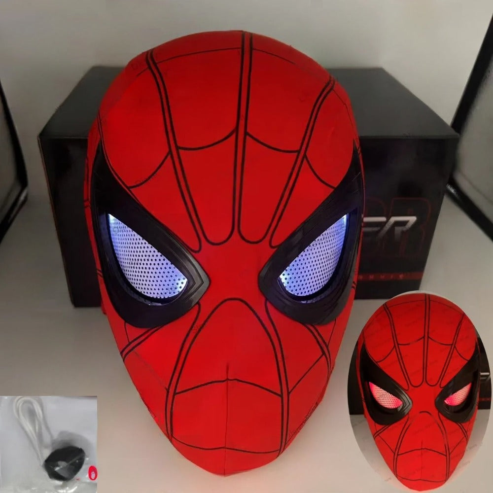 Spiderman - Ring v2 Spiderman Electronic Mask with Moving Eyes - skyjackerz