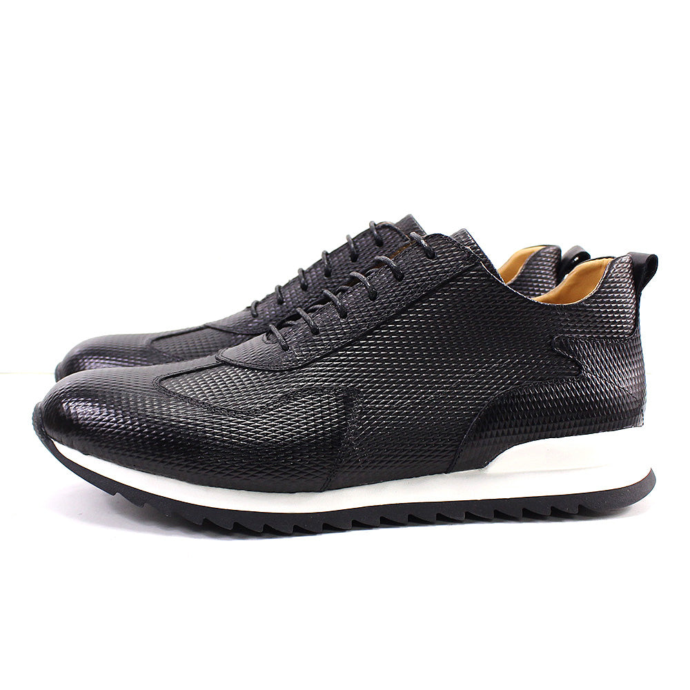 Handcrafted Genuine Leather Oxford Sneakers - skyjackerz