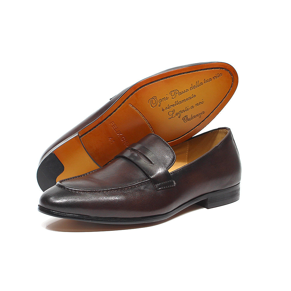 Men's Leather Casual Dress Shoes - skyjackerz