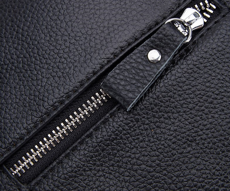 Men's Leather Business Chest Bags - skyjackerz