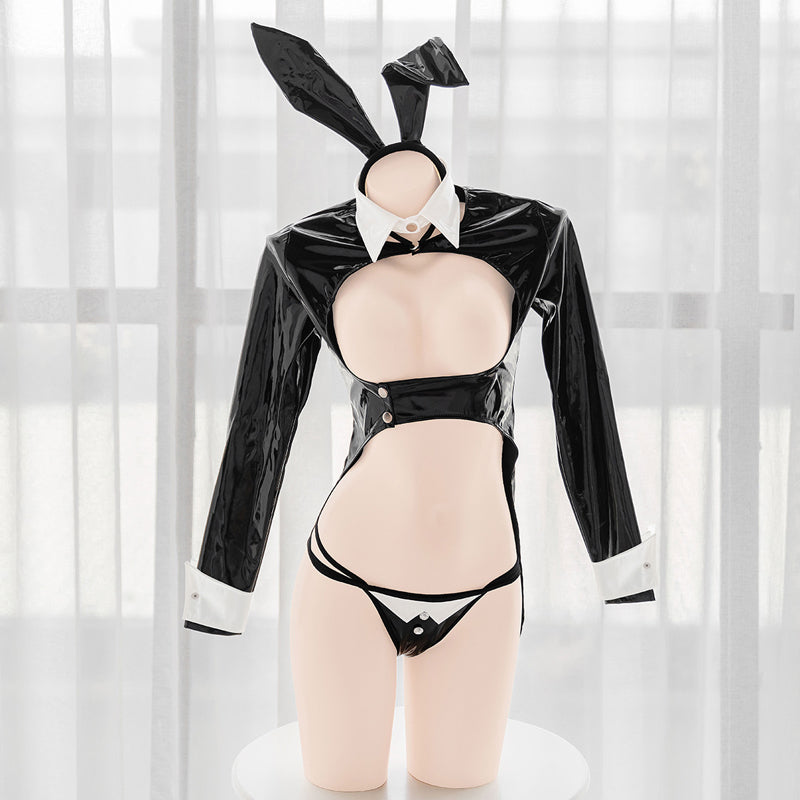 Bunny Butler Leather Tuxedo Set - skyjackerz