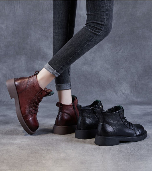 Women's Retro Casual Ankle Boots - skyjackerz