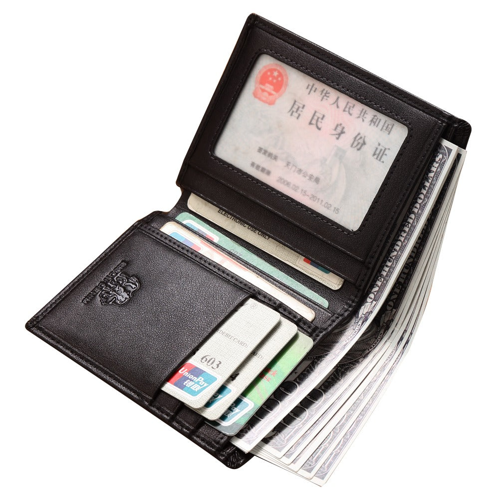 Men's Classic Designer Leather Wallet - skyjackerz