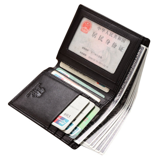 Men's Classic Designer Leather Wallet - skyjackerz