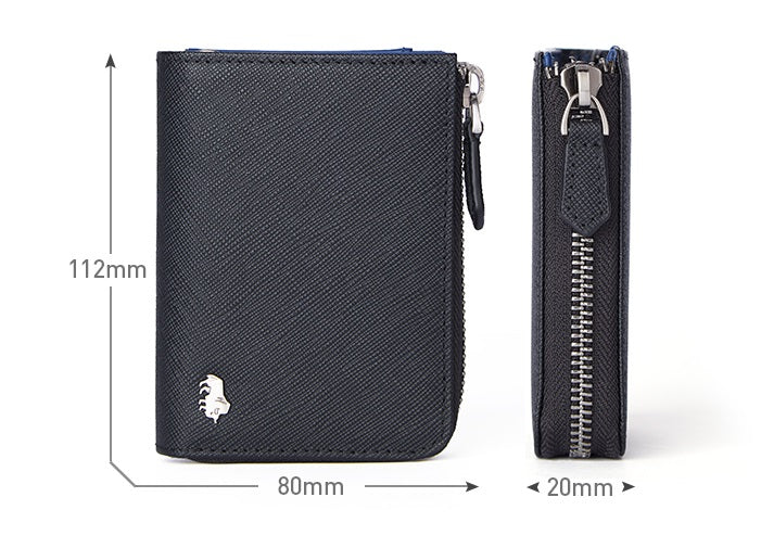 Men's Chain Zipper RFID Blocking Wallet - skyjackerz