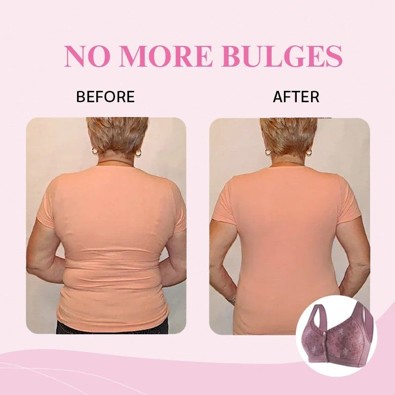Cotton Front Closure Bra - skyjackerz