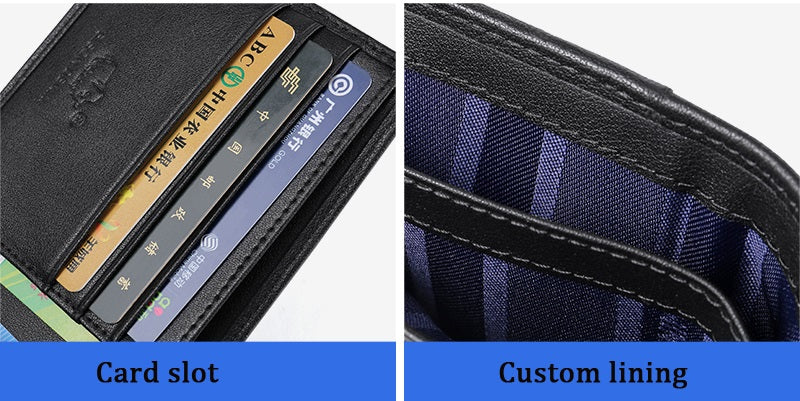 Men's Business Classic Bifold Wallet - skyjackerz