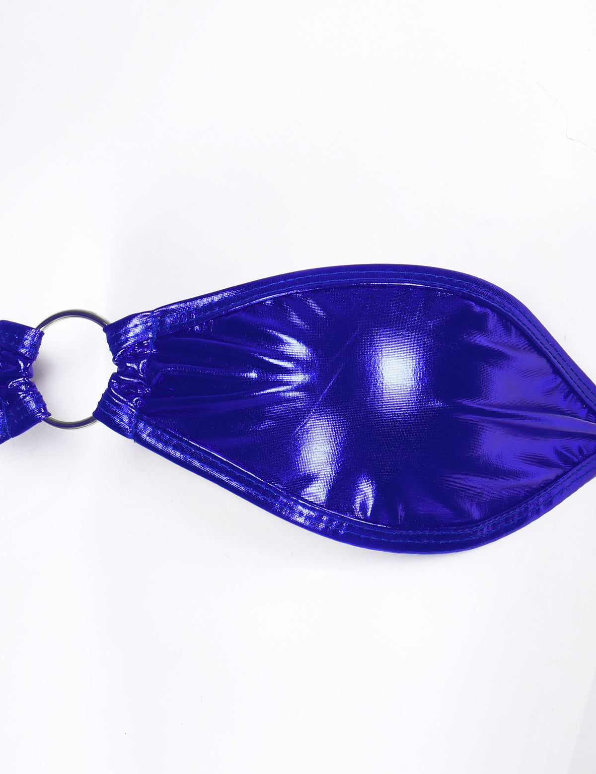 Women's Shiny Leather Bikini Set - skyjackerz