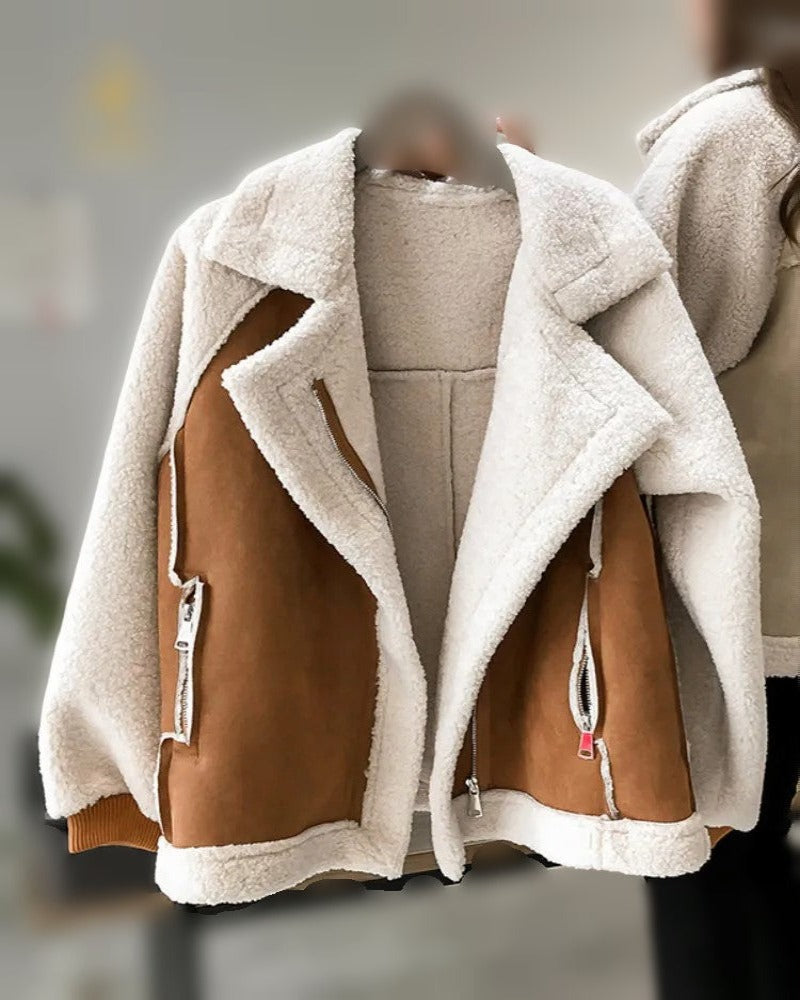 Women's Designer Patchwork Crop Jacket - skyjackerz