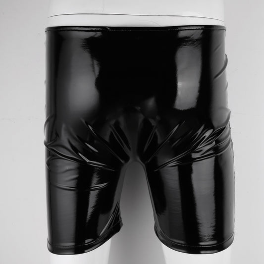 Men's Leather Boxer with Opening - skyjackerz