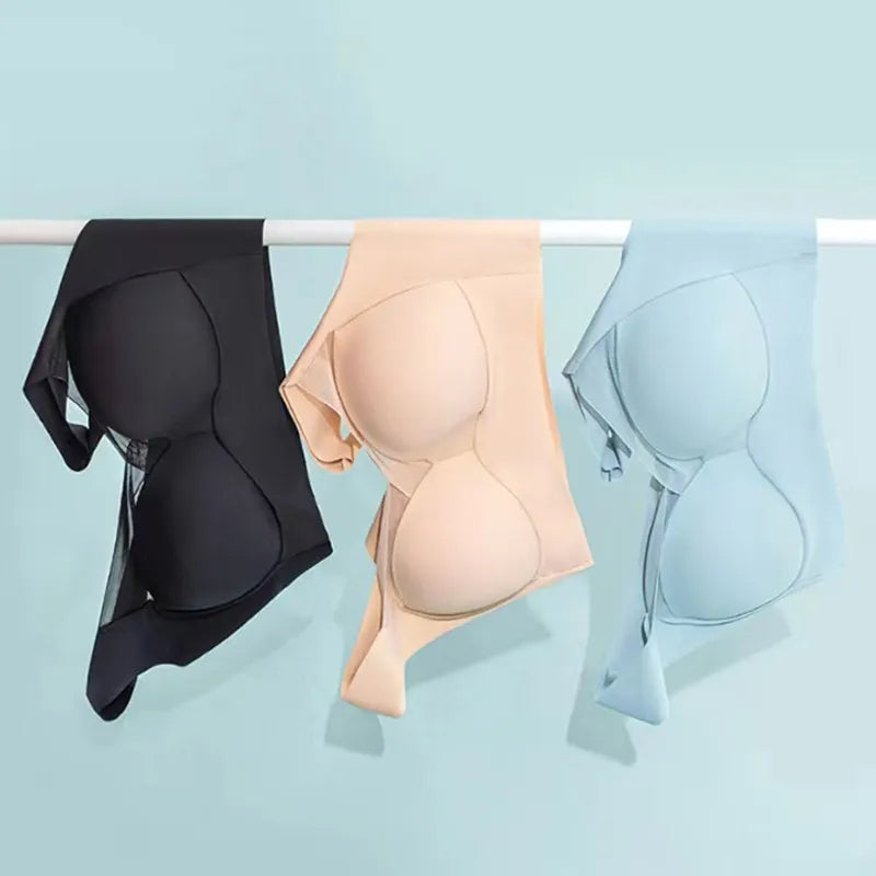3Pcs Push Up Woman Bralette Set - skyjackerz