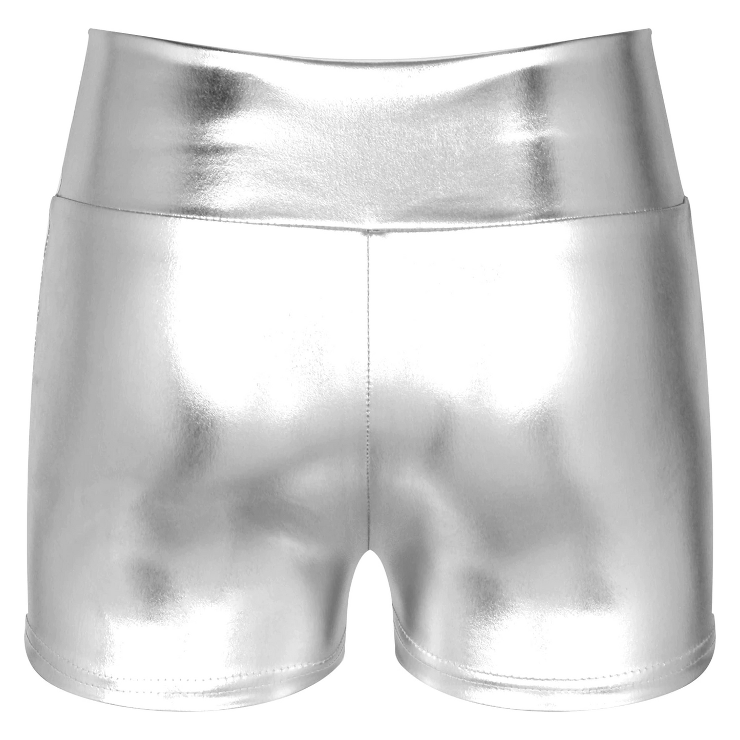 Women High Waisted Shiny Rave Bottoms - skyjackerz