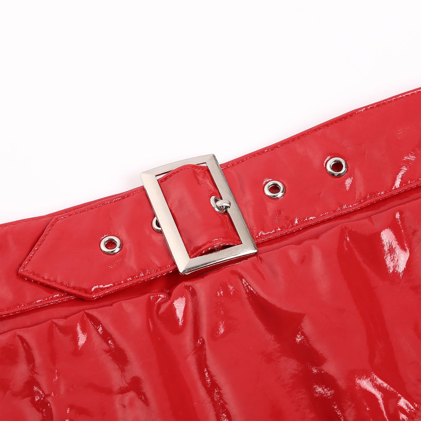 Women's Leather High Cut Party Outfit - skyjackerz