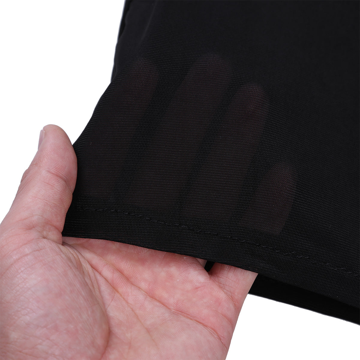 Men's Leather See Through Mesh Top - skyjackerz