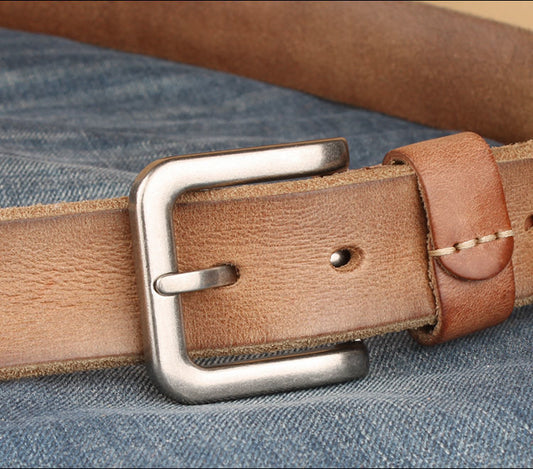 Men's Pure Leather Fashion Belt - skyjackerz