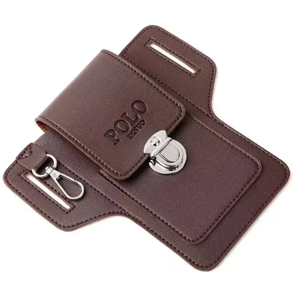 Coffee / A VersaPouch Men's Belt Wallet - skyjackerz