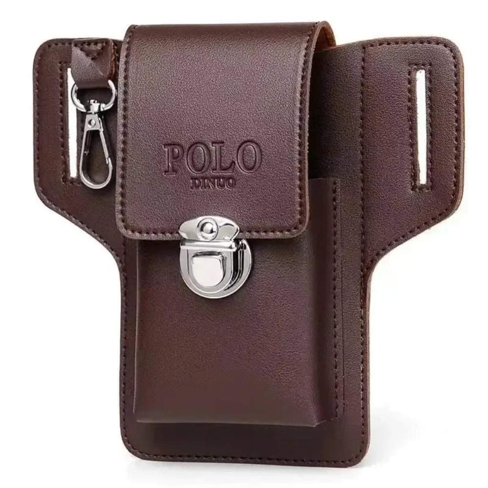 Black / A VersaPouch Men's Belt Wallet - skyjackerz