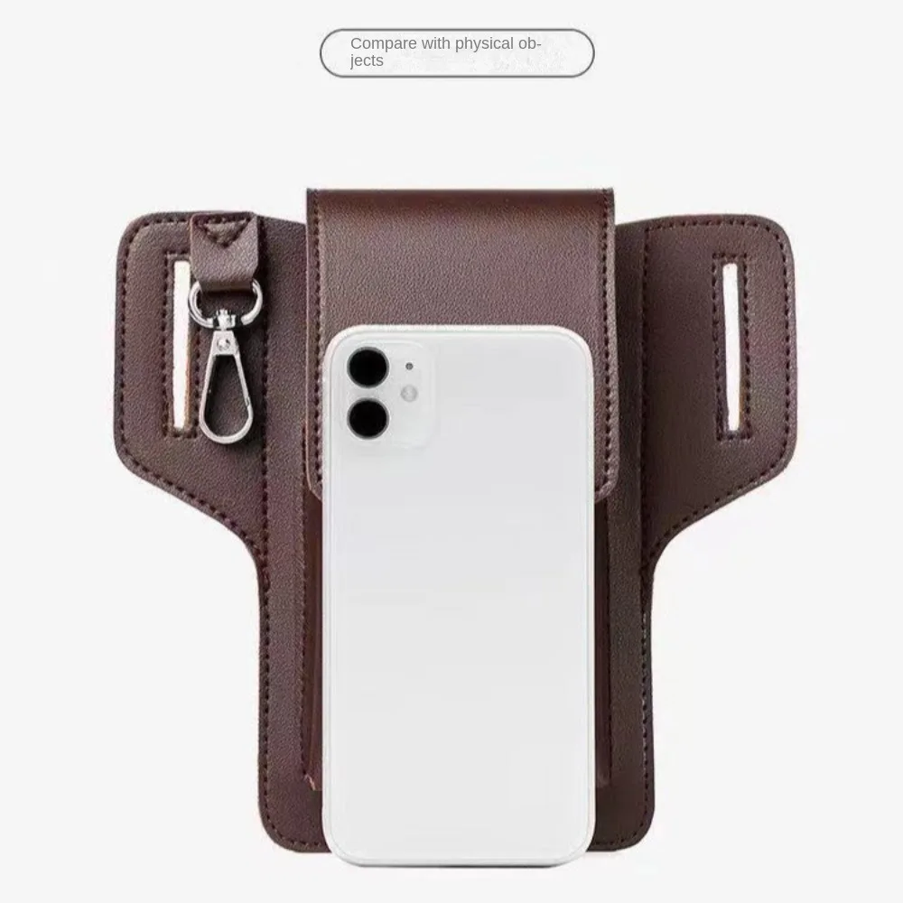 Black / A VersaPouch Men's Belt Wallet - skyjackerz
