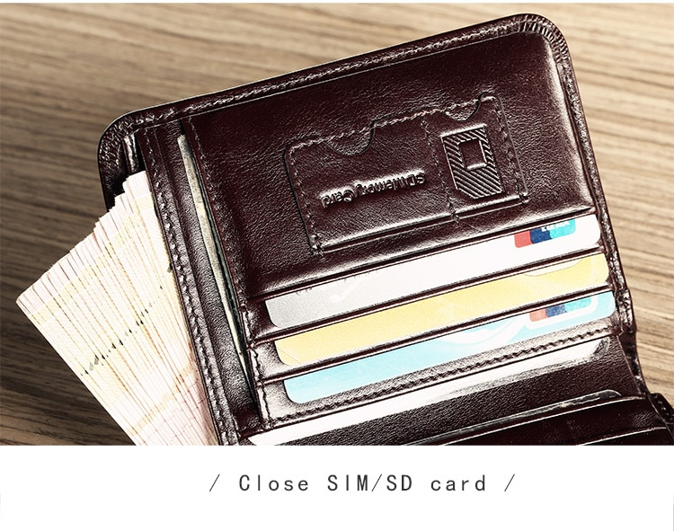 Classic Leather Wallet For Men - skyjackerz