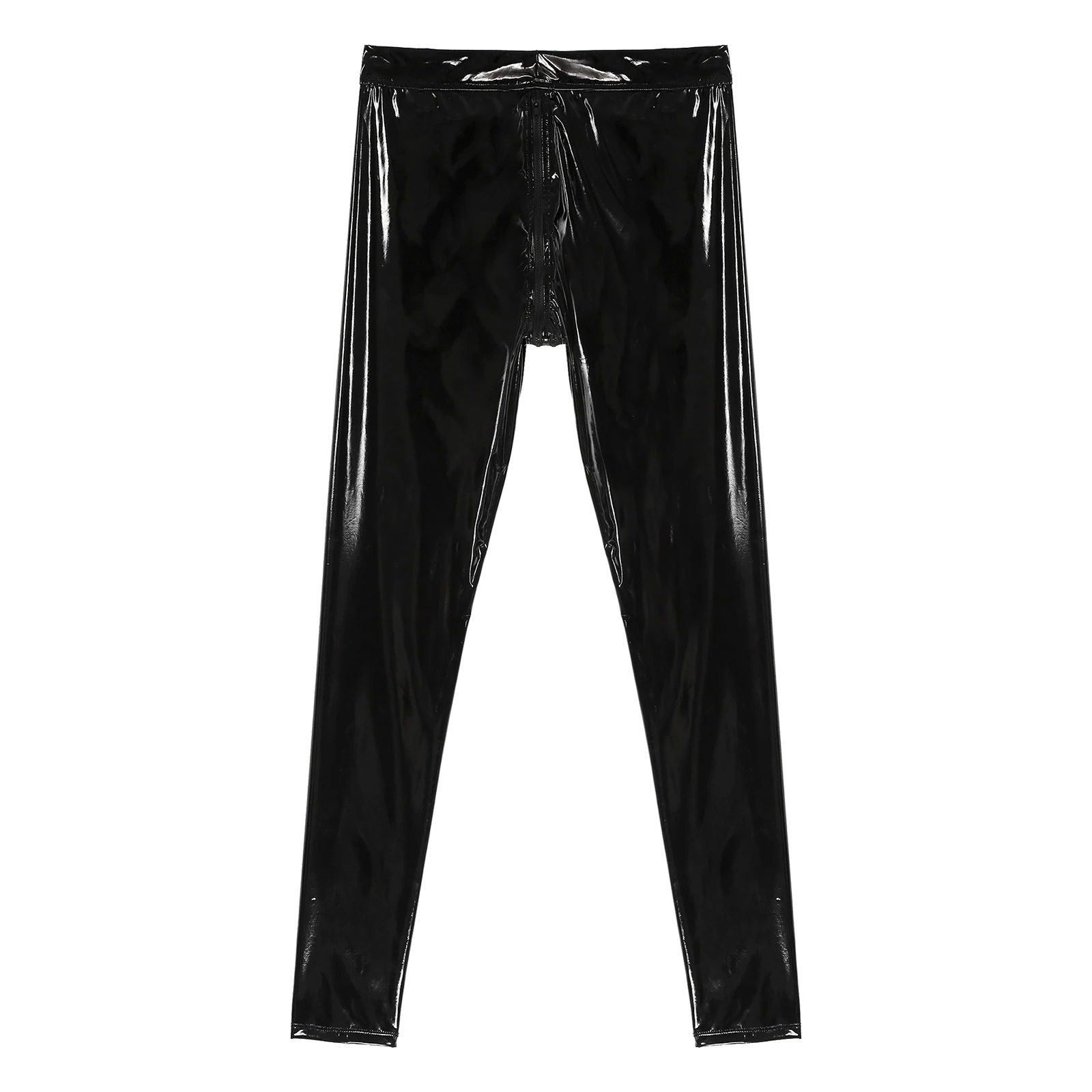 Men's Leather Zipper Pants - skyjackerz