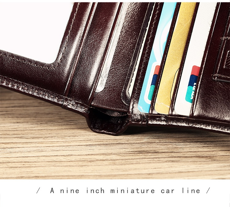 Classic Leather Wallet For Men - skyjackerz