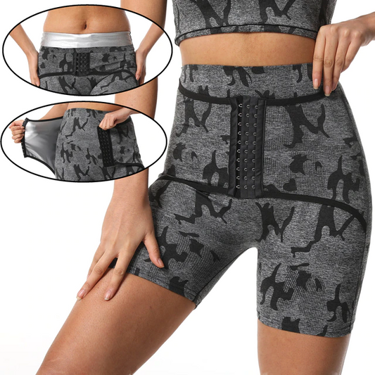 Pattern-S-V1 / S Women's Hot Sauna Sweatpants - skyjackerz