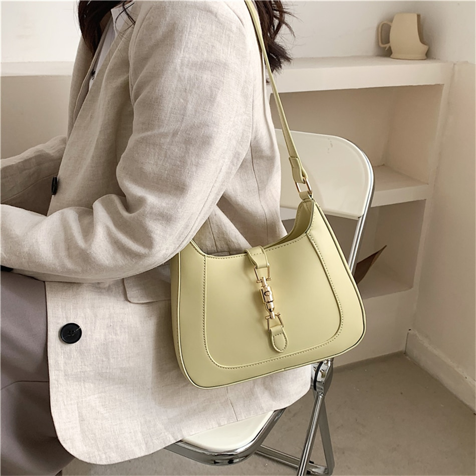 Yellow Mia Leather Handbag for Women - Elegant Leather Purse - skyjackerz