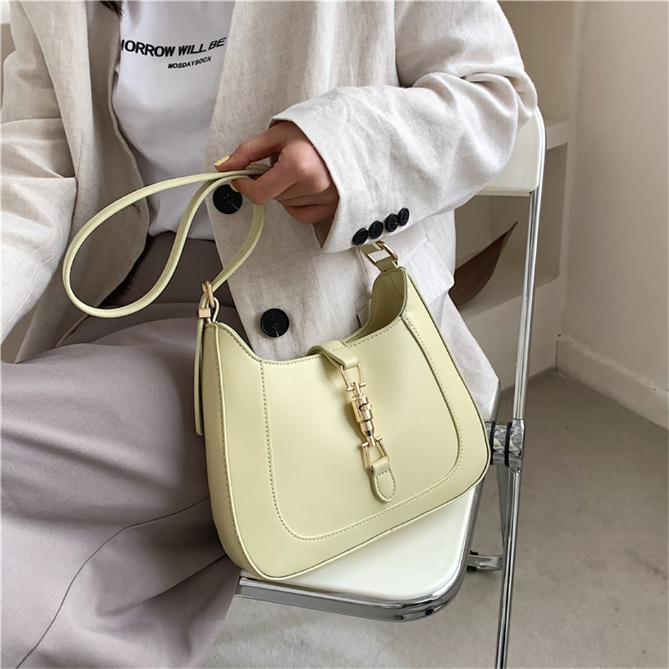 Yellow Mia Leather Handbag for Women - Elegant Leather Purse - skyjackerz
