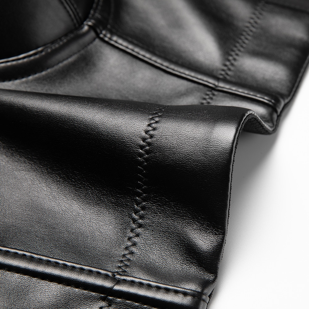Women Leather Bikini Top & Skirt - skyjackerz