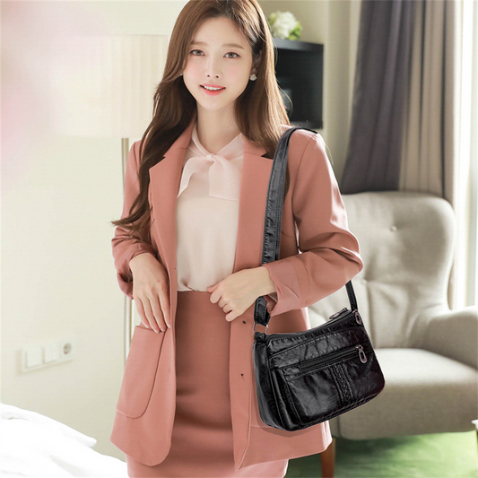 Burgundy-10 Isabella Leather Shoulder Bag for Women - skyjackerz