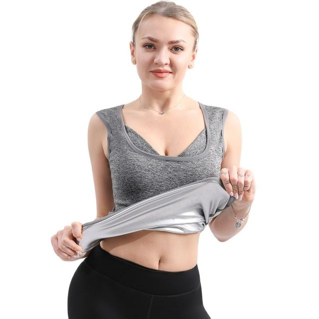 V4 / S Gym Sauna Top For Women - skyjackerz