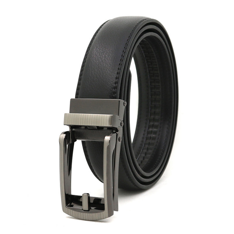 1 / 110 cm Men's Automatic Cowhide Leather Belt - skyjackerz